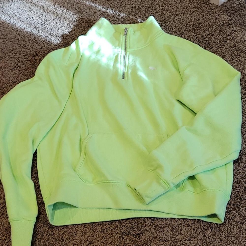 Pink quarter zip sweatshirt 2/$40